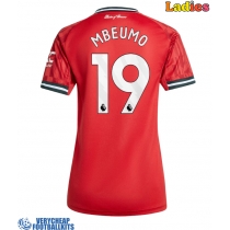 Manchester United Bryan Mbeumo #19 Replica Home Shirt Ladies 2025-26 Short Sleeve